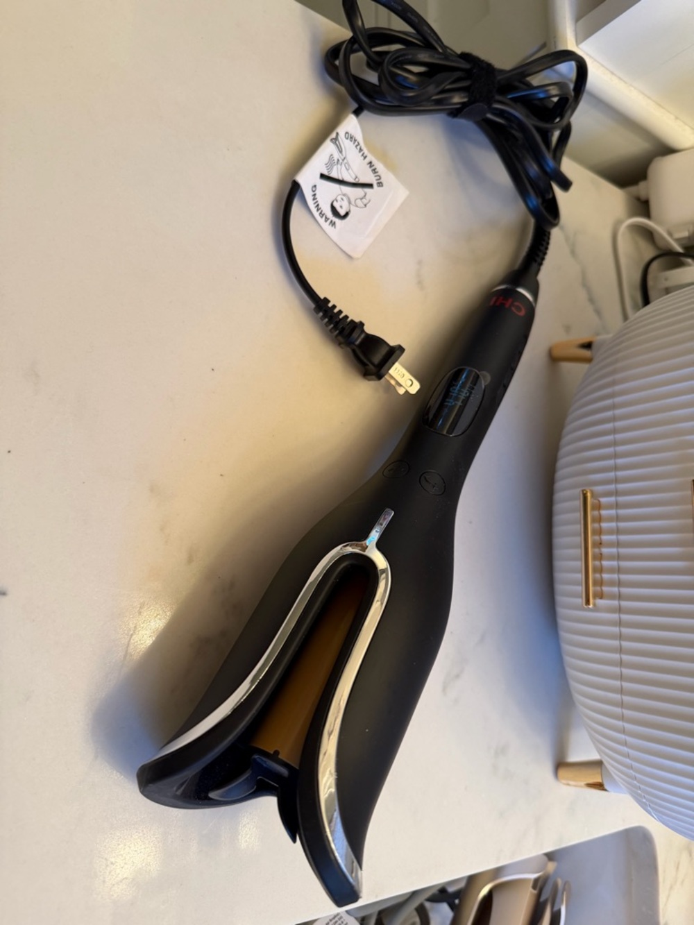 CHI Black Ceramic Curling Iron - Black